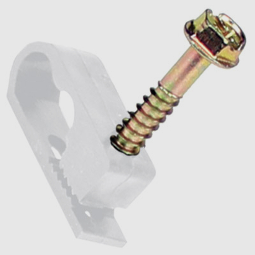 Coax Cable Grip Clip Dual 1/2 depth White 100/bag GCD12WHT eBay