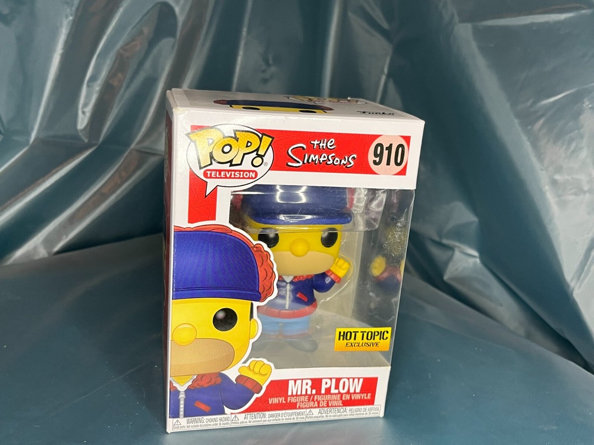 Funko Pop! The Simpsons - Mr Plow #910 - Exclusivité Hot Topic - Neuf