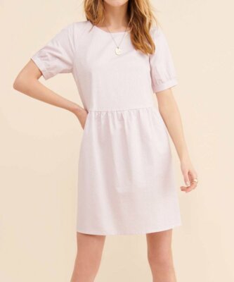 ICHI Lilac Babydoll Dress Size XS/S