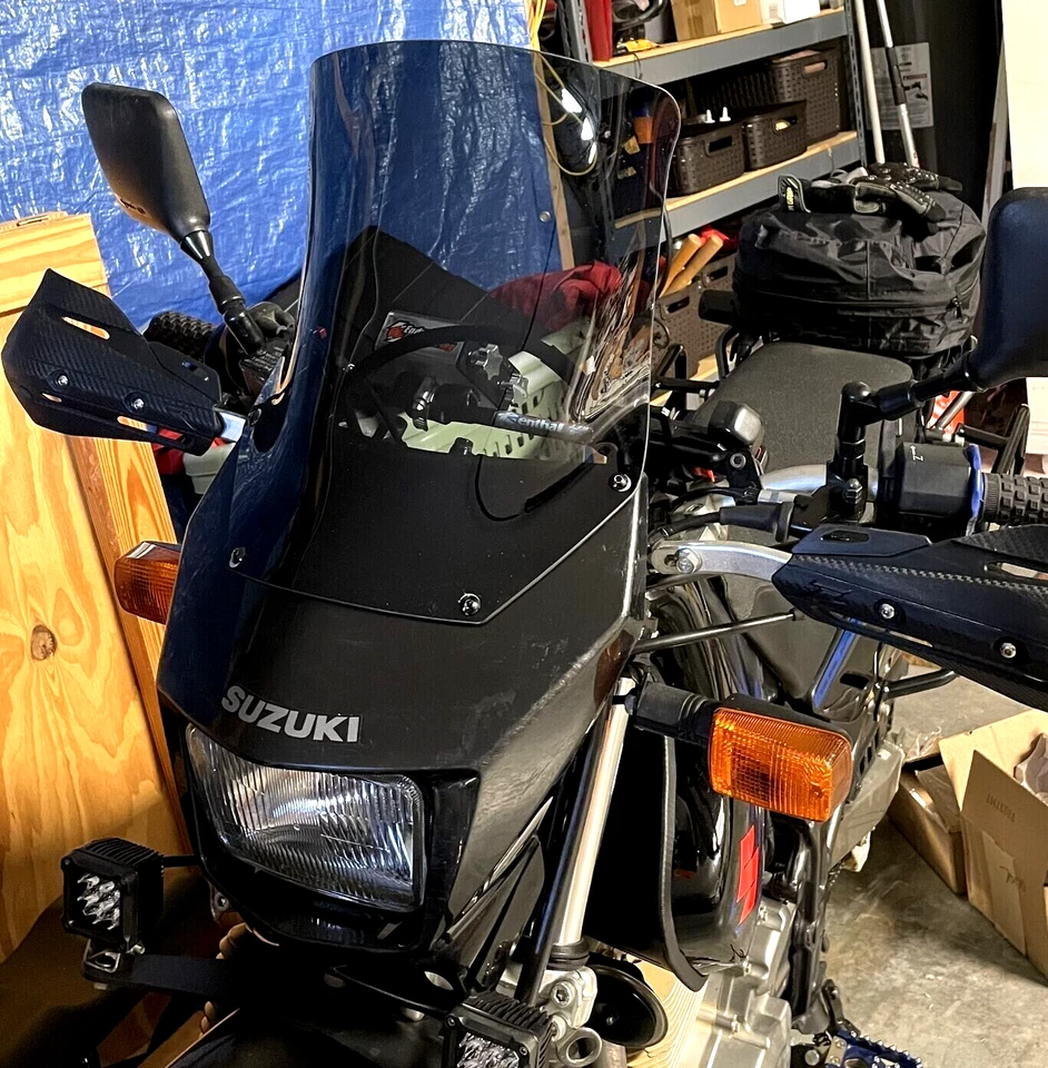 TALL TOURING SCREEN SUZUKI DR 650 SE WINDSCREEN WINDSHIELD HIGH DEFLECTOR SPORT - Image 2 of 4