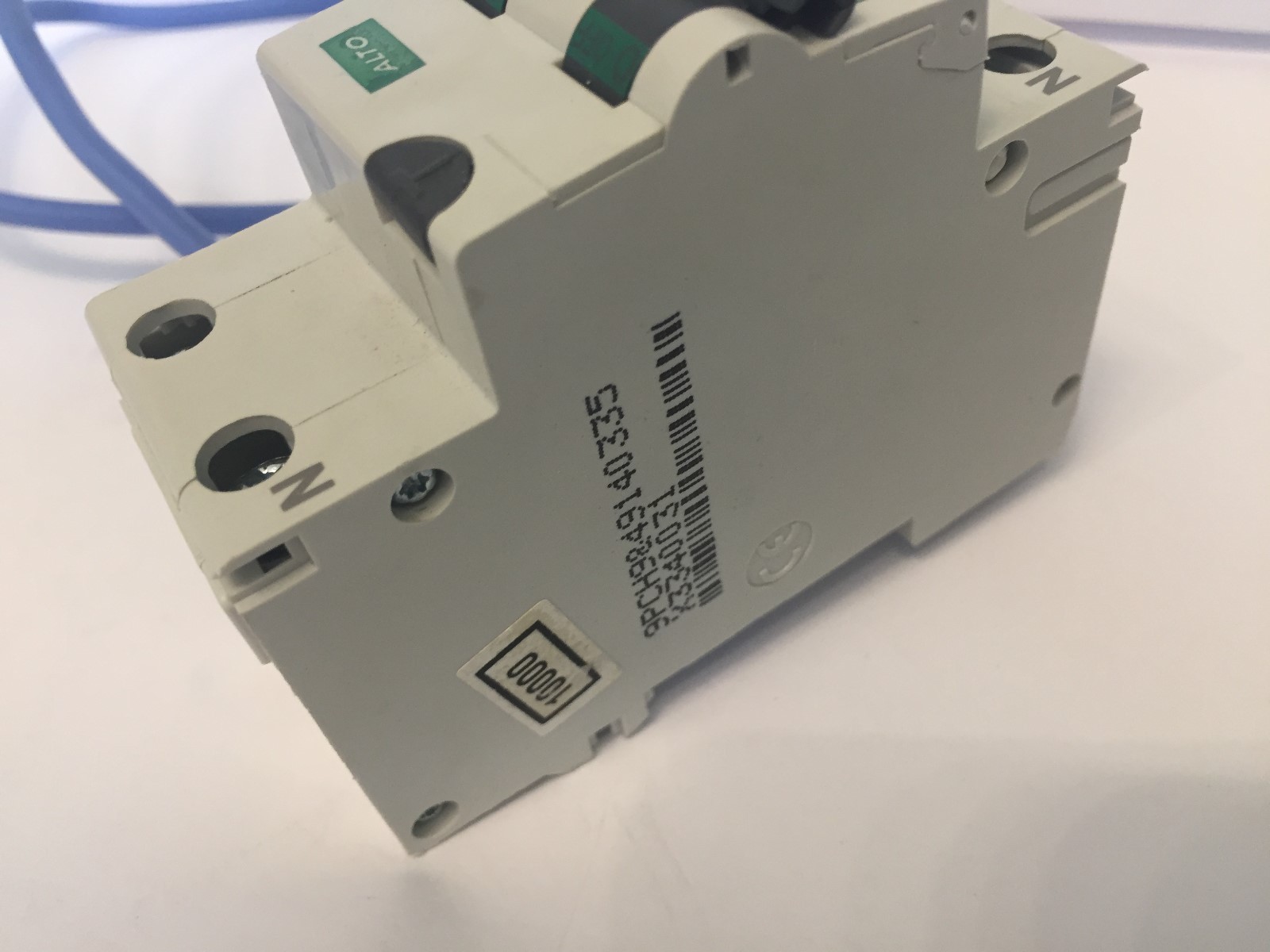 Alto AL6472 40a 30ma Type C Single Pole Switched Neutral AC RCBO for