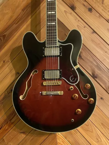 Epiphone Sheraton II BROWN BURST Used Electric Guitar  1999
