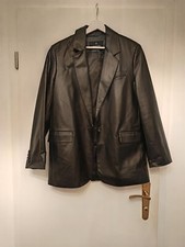 Stradivarius Kunstleder Blazer