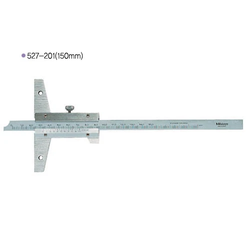 [New] Mitutoyo / 527-201 / Vernier Depth Gage, 150mm Range