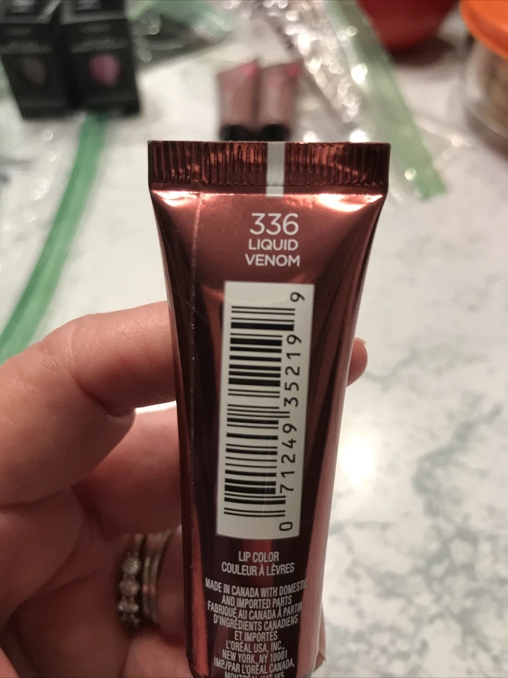 L'Oreal Paris Infallible Paints Metallics #332 & #336 Liquid Lipstick New  (2) - Image 4 of 4