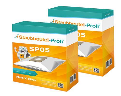 Produktbild von Einhell Schmutzfangsack 15L, 5 Stück, Staubsaugerbeutel Für TC-VC 1815 S
