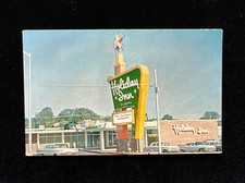 Vintage Holiday Inn The Nations Inn Keeper Streetview Harrison Arkansas Postcard