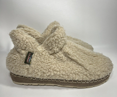 LL Bean Cozy Slipper Booties Pile 