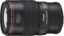 Canon EF 100mm f/2.8L IS USM Macro Lens for Canon Digital SLR Cameras
