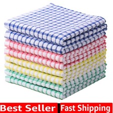 Dish Cloths for Kitchen Washing Dishes, Super Absorbent Dish Rags, Cotton Kit...