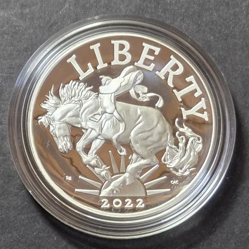 2022-P American Liberty Silver Medal, Proof, With Box and COA