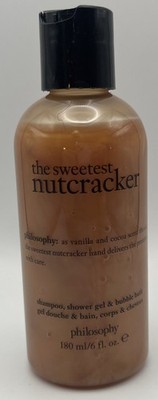 Philosophy The Sweetest Nutcracker 6oz Shampoo/Shower Gel/Bubble Bath SEALED
