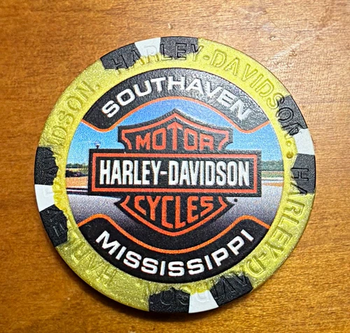 Harley-Davidson Southaven MS "Southern Thunder" Collectible Poker Chip