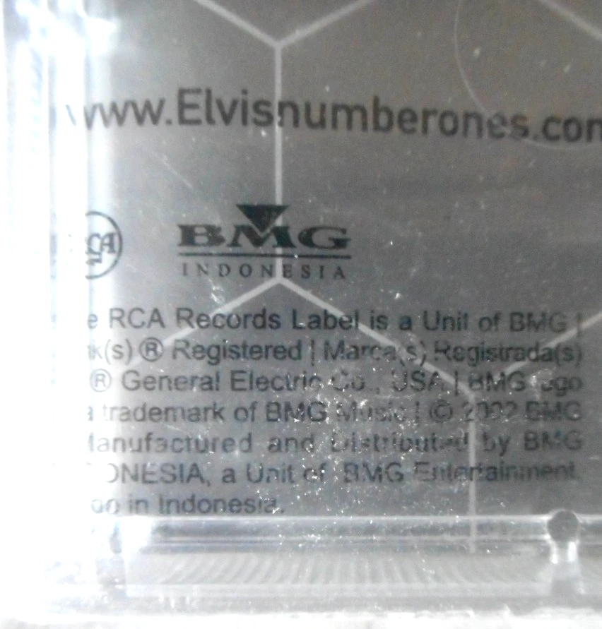 ELVIS PRESLEY v JXL Little Less Conversation RARE Orig RCA INDONESIA Cassette - Image 3 of 4