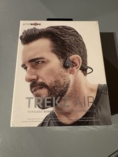 AfterShokz Trekz Air Slate Grey AS650 Wireless Bone Conduction Headphones SEALED
