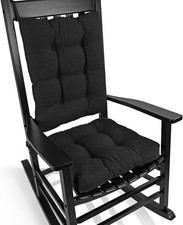 Chair Cushion Set for Rocking Chair, Back Pillow  Seat Cushion with Ties