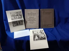 The Art Institute of Chicago Circular of Instruction W/Original Insert 1910-1913