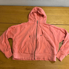 Sweaty Betty cropped Essential Zip Up Hoodie small