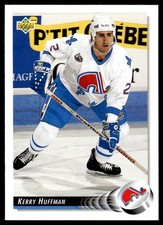 1992-93 Upper Deck Kerry Huffman Quebec Nordiques #444