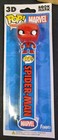 3 New Funko Pop Book Mark Figurines,  Batman, Spiderman, Hulk — photo 4