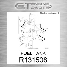 R131508 Fuel Tank Fits John Deere (surplus Open Box)