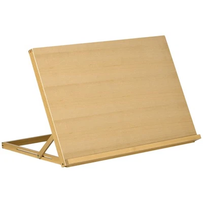 Vinsetto Chevalet de table 75.8x51.4x51cm Bois naturel - Photo 1/4
