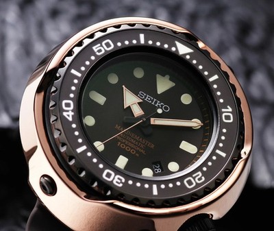 [Serviced] Seiko Prospex Marinemaster 1000m Gold Ocean Tuna Limited - SBDX016 -