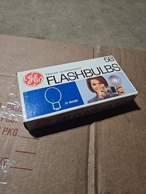 #ad Vintage 12 BULBS GE 5B Flashbulbs 12 PACK New Old Stock $17.50