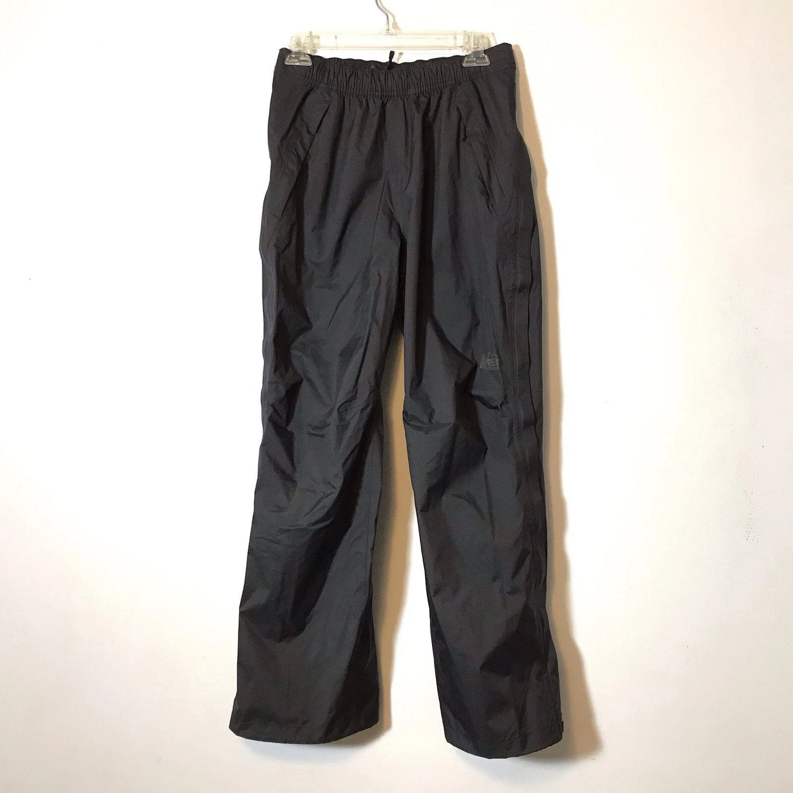 REI Co-op Black Nylon Peak 2.5L Waterproof Breathable Shell Outdoors S Short Men