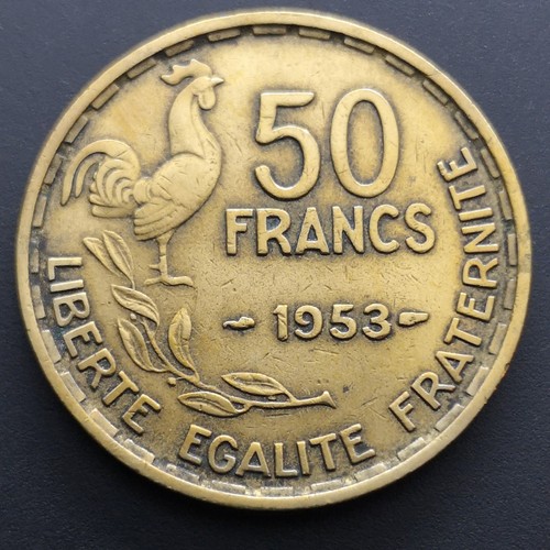 Coin France - 1953 - 20 francs G.Guiraud (N2347) - Picture 2 of 3
