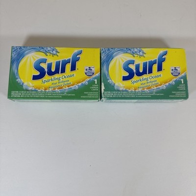 Surf Sparkling Ocean Powder Laundry Detergent, Vending 1 Load Size, Lot of 2