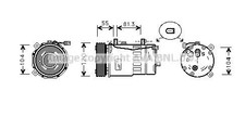 PRASCO AIK003 SD7V16 Klimaanlage Klimakompressor R134a für VW Golf IV Schrägheck