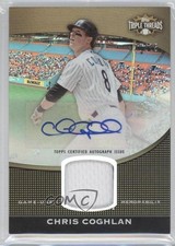 2011 Topps Triple Threads Unity Relic Sepia 20/75 Chris Coghlan Auto 0b5