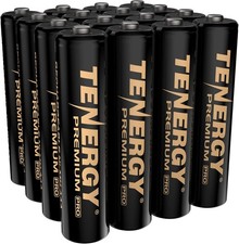 Tenergy Premium PRO Rechargeable AAA Batteries, High 16 Count Pack of 1 