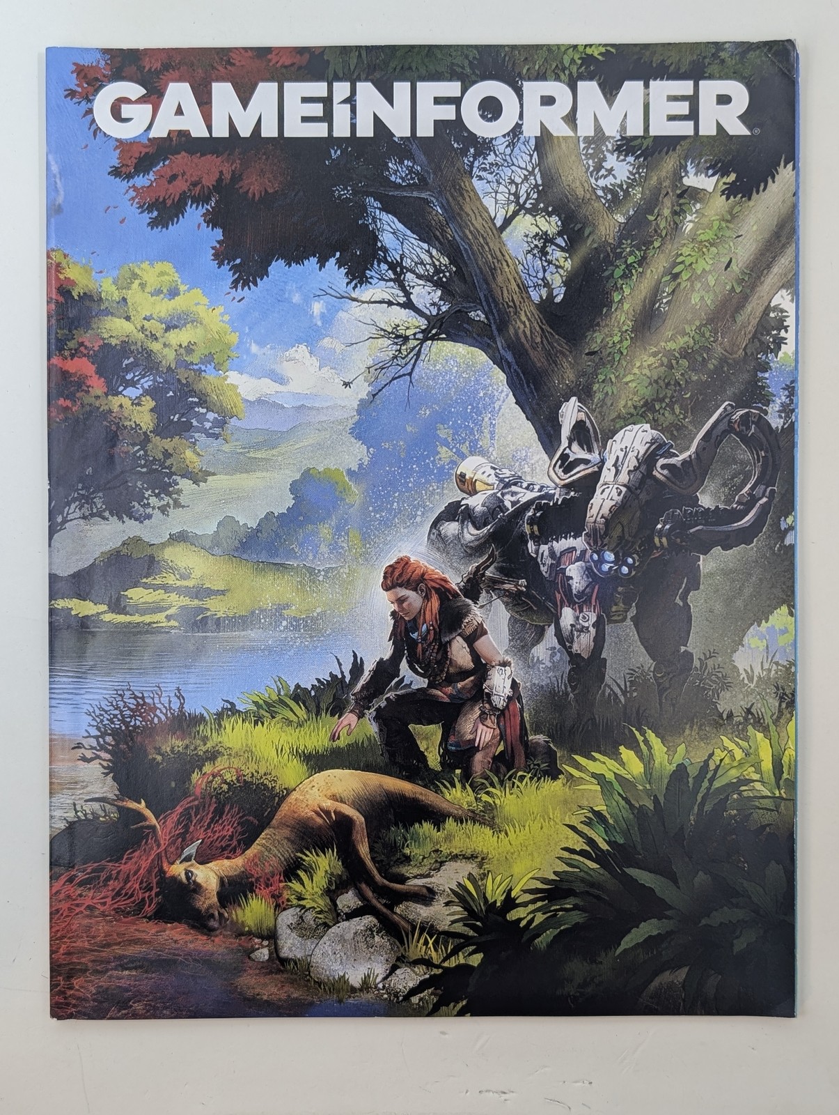Game Informer Magazine Issue 342 - Horizon Forbidden West Cover Art - Aloy