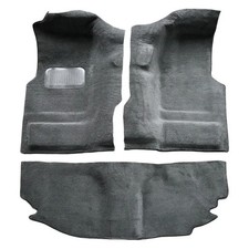 For Jeep Wrangler 04-06 Carpet Essex Replacement Molded Charcoal Passenger Area