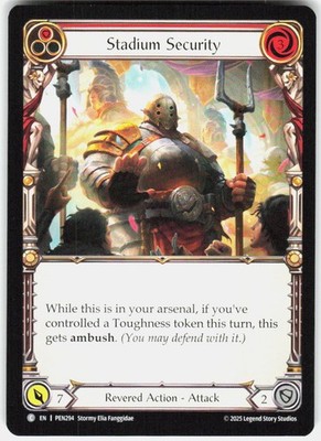 Stadium Security (Red) PEN294 Compendium of Rathe Flesh and Blood