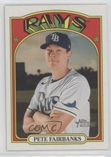 2021 Topps Heritage Peter Fairbanks Pete Fairbanks #105 0f3j