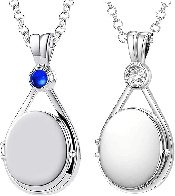 2 Stück H2O Plötzlich Meerjungfrau Kette, H2O Kette, Halskette mit Mermaid - Bild 2 von 4