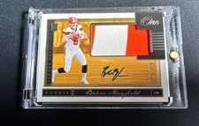 2018 Panini One Baker Mayfield RPA #2 (RC) /199 Bucs Browns Rookie On-Card Auto. rookie card picture