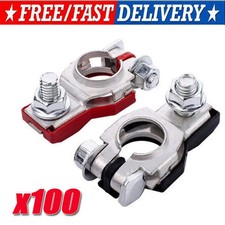 Battery Terminal Connector Top Post Positive Negative Heavy Duty Universal lot