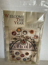 Welcome The Year Nancy Halvorsen Pattern With Changeable Ornaments 