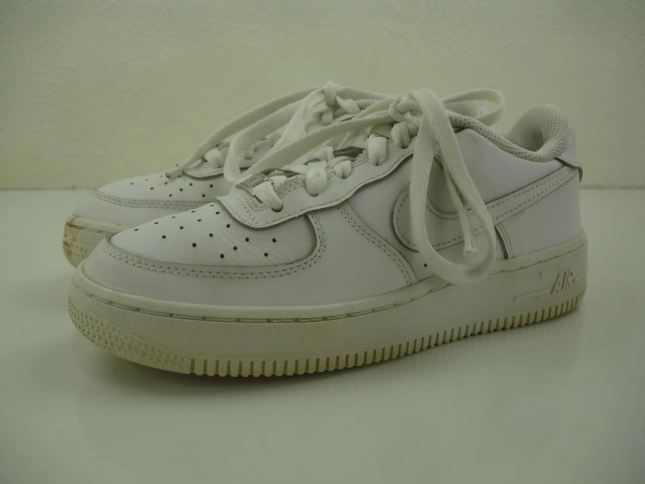 Scarpe Nike Air Force 1 One basse AF1 GS bianche DH2920 111 ragazzo ragazza 4 5 anni