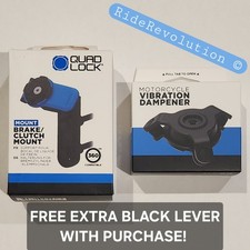 QUAD LOCK Motorcycle Brake/Clutch Mount Vibration Dampener - NEW FREE S H