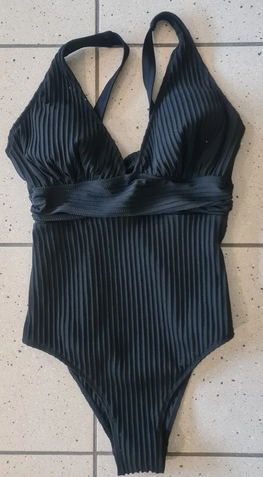 Maillot de bain gainant et amincissant 1 pièce pour femme noir taille L neuf - Photo 3/4