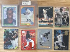 Score Topps Fleer Frank Thomas Rookie All-Star 1990 White Sox MLB Lot 8 Cards
