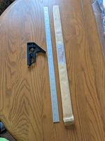 Starrett No. CB24 - 4R Combination Square Set 24" VERY NICE