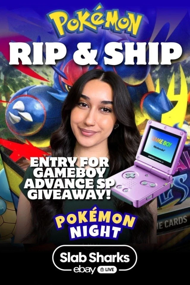 🔥 $1 START POKÉMON NIGHT RIP & SHIP PACKS W/ PEACHIMEW ❤️‍🔥!