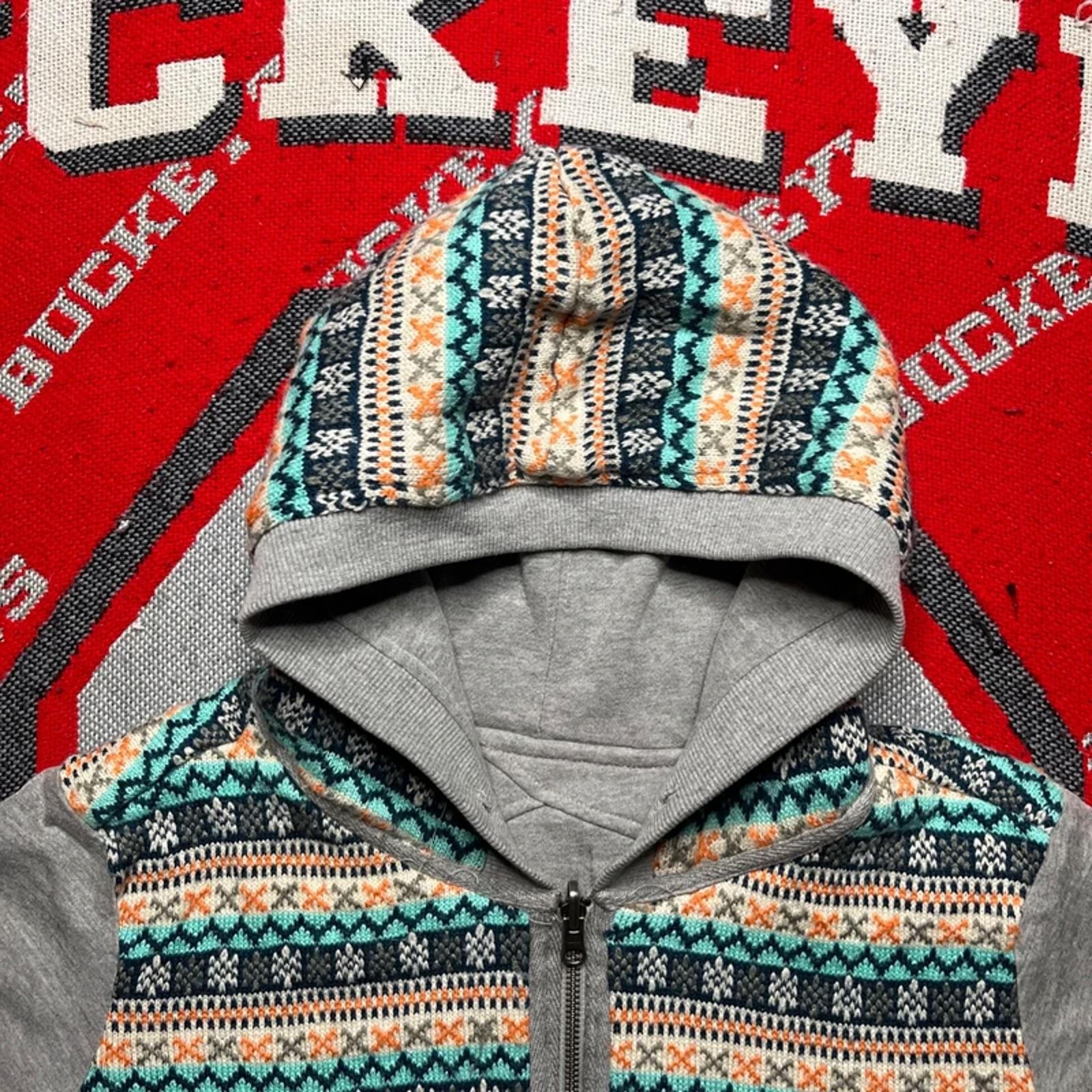 Vintage Oakley Grey Reversible Men’s Hoodie | XL image 2