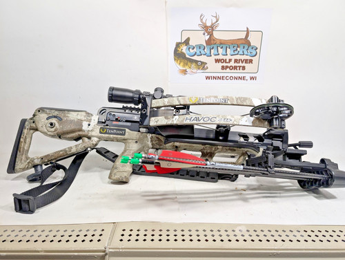 TenPoint Havoc RS440 ACUslide EVO-X Crossbow Package! Vektra Camo! Short n Fast!